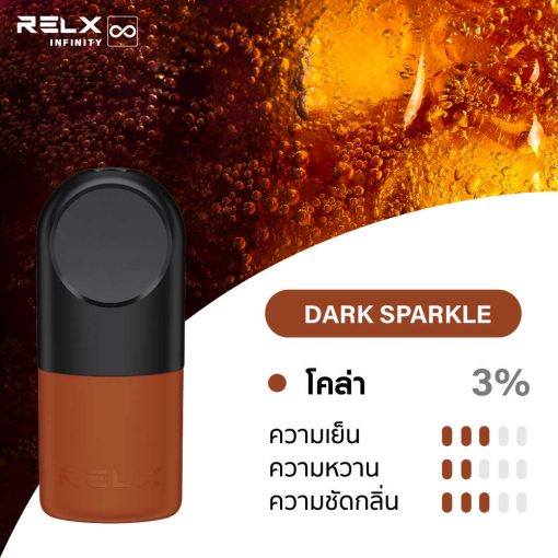 RELX INFINITY SINGLE POD DARK SPARKLE 1