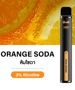 ks quik Orange soda 800 Puffs
