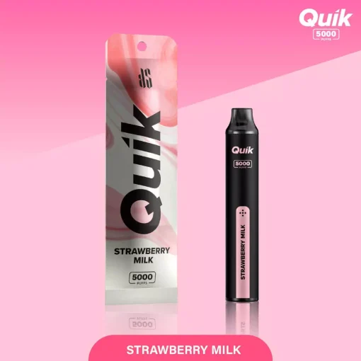 Ks Quik 5000 Puff Strawberry Milk