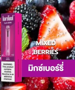 Ks Quik 6000 Puff Mixed berries