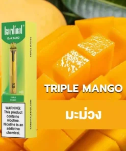 Ks Quik 6000 Puff Triple Mango (มะม่วง)